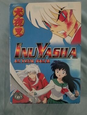 Inuyasha Anime DVD (Episodes 1-3 New/Sealed) & Manga Set (Volume 1 & 2)